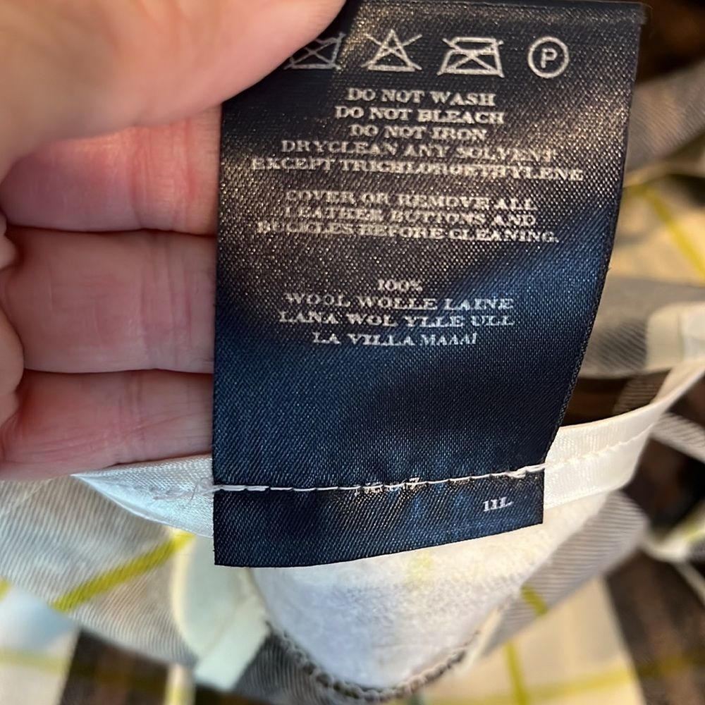 Burberry nova check pleated kilt skirt US 4/UK 6 - Picture 4 of 5